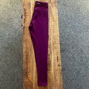 Maroon champion leggings